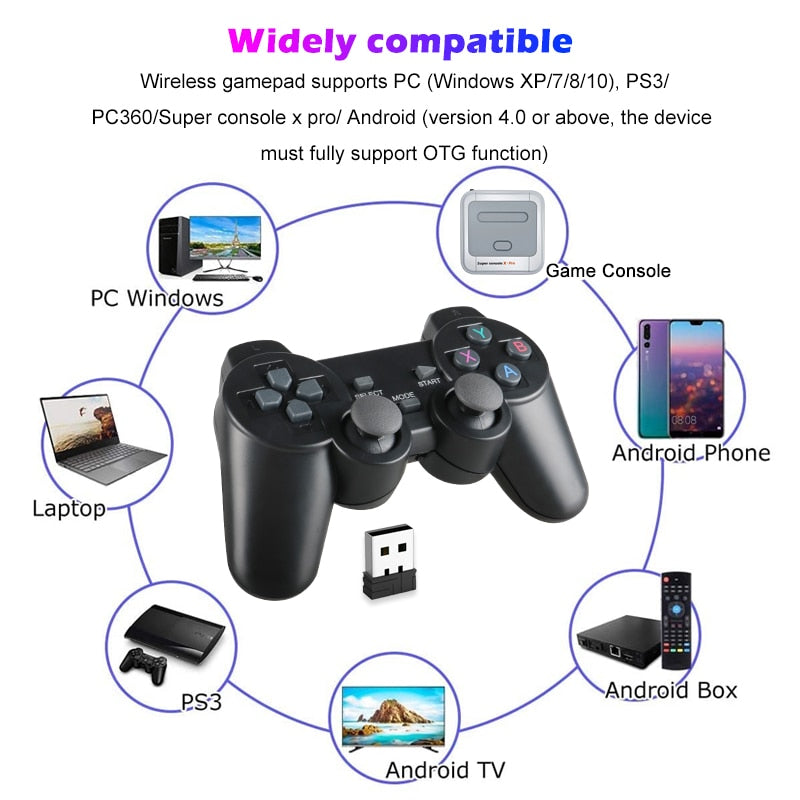 2.4Ghz Wireless Game Controller