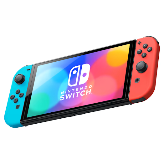 Nintendo Switch - OLED Model (Neon Blue/Neon Red)